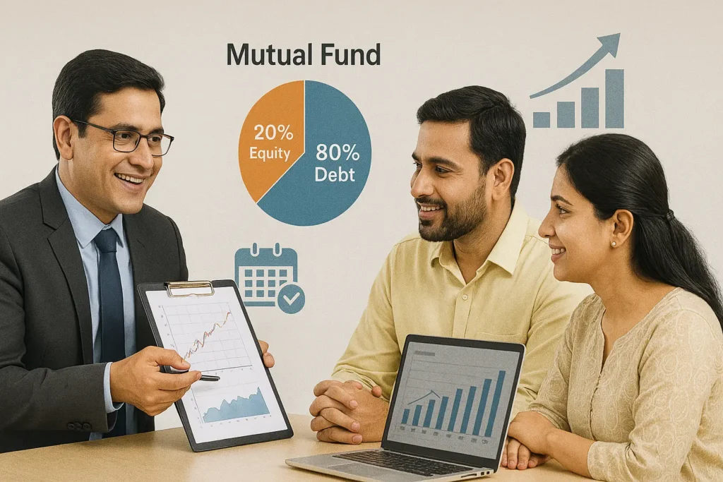 Monthly income mutual fund strategy in India 2025